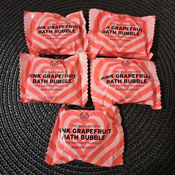The Body Shop Other - The Body Shop-Pink Grapefruit Bath Bubble Tabs-Bundle of 5